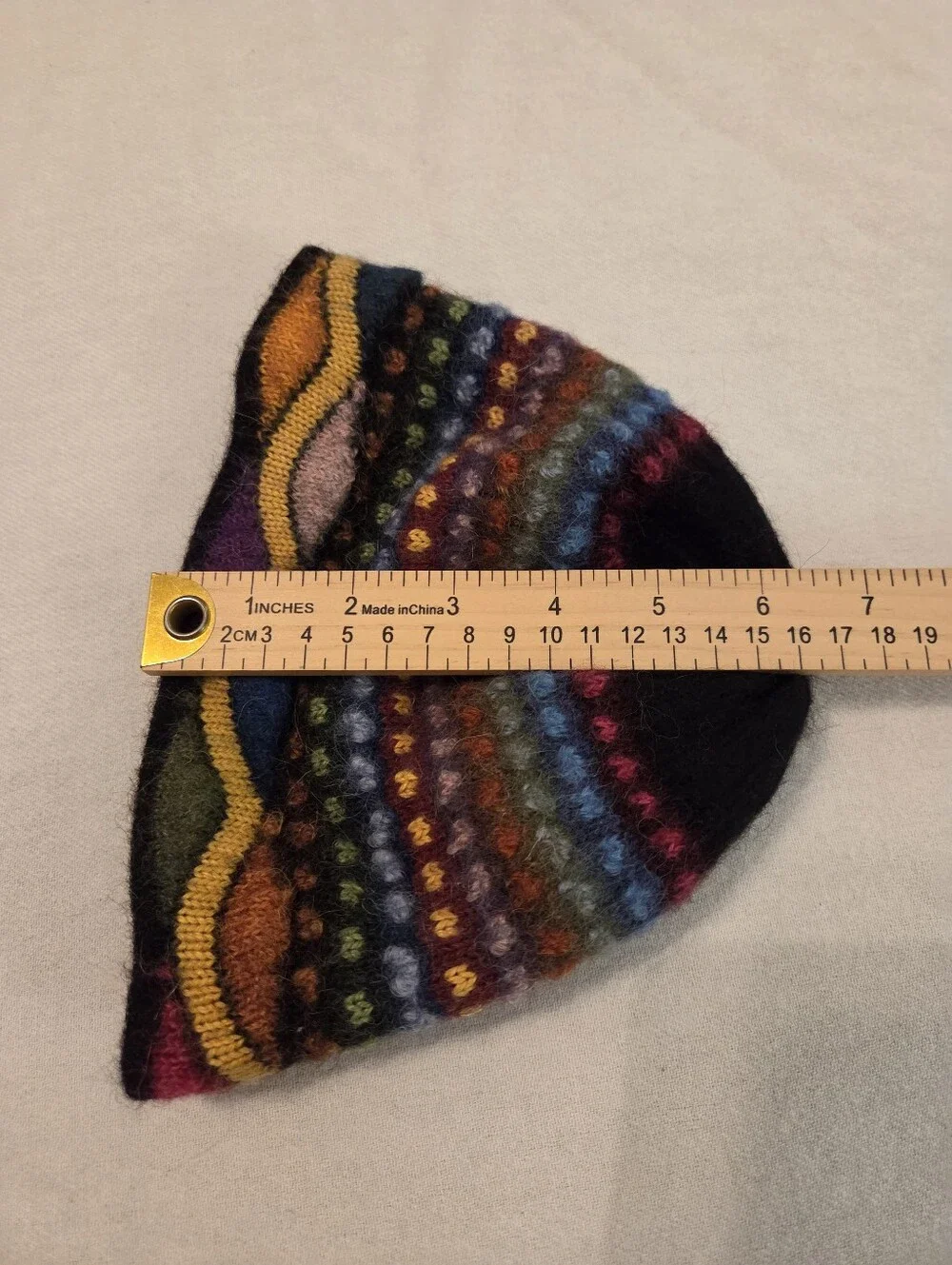 SURY Multicolor Fair Isle 100% Baby Alpaca Gorpcore Outerwear Unisex Beanie OSFA